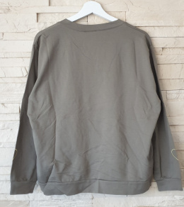 MEGI Bluza z serduszkiem szara rozm. S/M